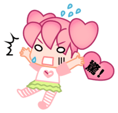 time girl sticker #506756