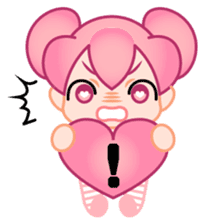 time girl sticker #506774