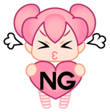 time girl sticker #506776