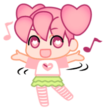 time girl sticker #506779