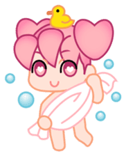 time girl sticker #506789