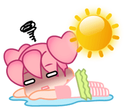 time girl sticker #506790