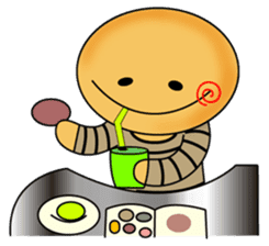 Brown rice bread sticker #507115