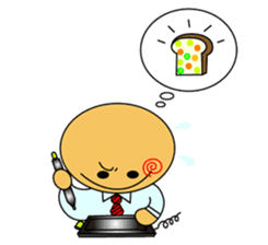 Brown rice bread sticker #507119