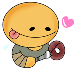 Brown rice bread sticker #507121