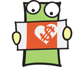 Money Loves sticker #507195