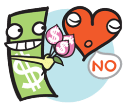 Money Loves sticker #507202