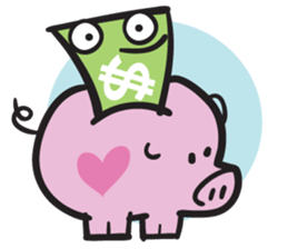 Money Loves sticker #507205