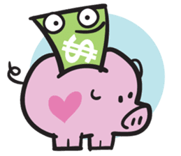 Money Loves sticker #507205