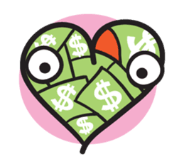 Money Loves sticker #507213