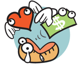 Money Loves sticker #507215