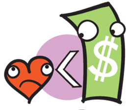 Money Loves sticker #507224