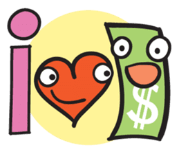 Money Loves sticker #507231