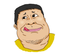 Full funny Face sticker #507397