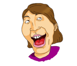 Full funny Face sticker #507403