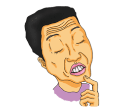 Full funny Face sticker #507404