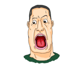 Full funny Face sticker #507406