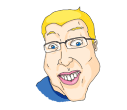Full funny Face sticker #507407