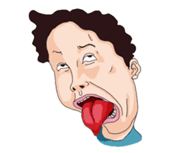 Full funny Face sticker #507412