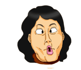 Full funny Face sticker #507413