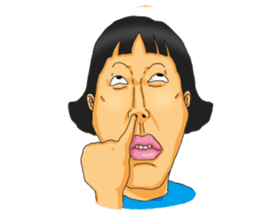 Full funny Face sticker #507418