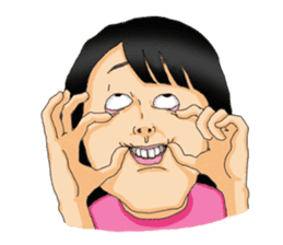 Full funny Face sticker #507420