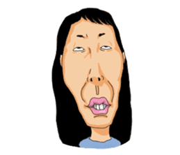 Full funny Face sticker #507422