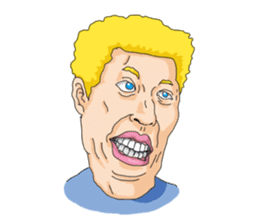 Full funny Face sticker #507427
