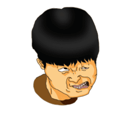 Full funny Face sticker #507428