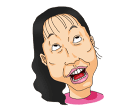 Full funny Face sticker #507429