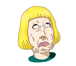 Full funny Face sticker #507430