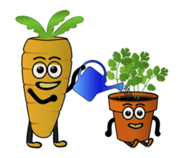 Carrot & Coriander sticker #507807