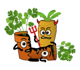 Carrot & Coriander sticker #507825