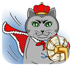 Meow King sticker #507954