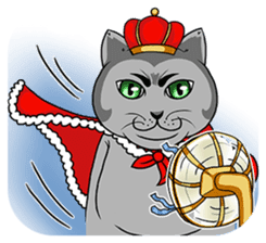 Meow King sticker #507954
