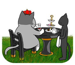 Meow King sticker #507969