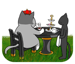 Meow King sticker #507969