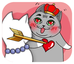 Meow King sticker #507970