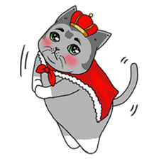 Meow King sticker #507971