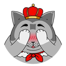 Meow King sticker #507973