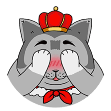 Meow King sticker #507973
