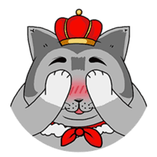 Meow King sticker #507973