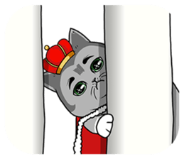 Meow King sticker #507975