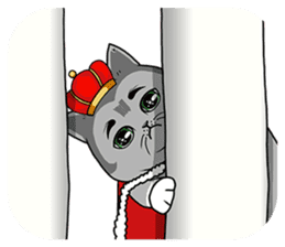 Meow King sticker #507975
