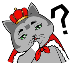Meow King sticker #507978