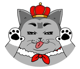Meow King sticker #507980