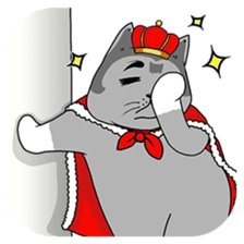 Meow King sticker #507984