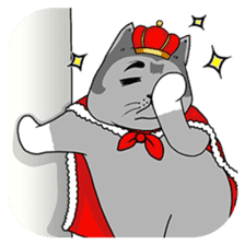 Meow King sticker #507984