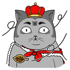 Meow King sticker #507990