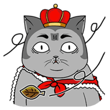 Meow King sticker #507990